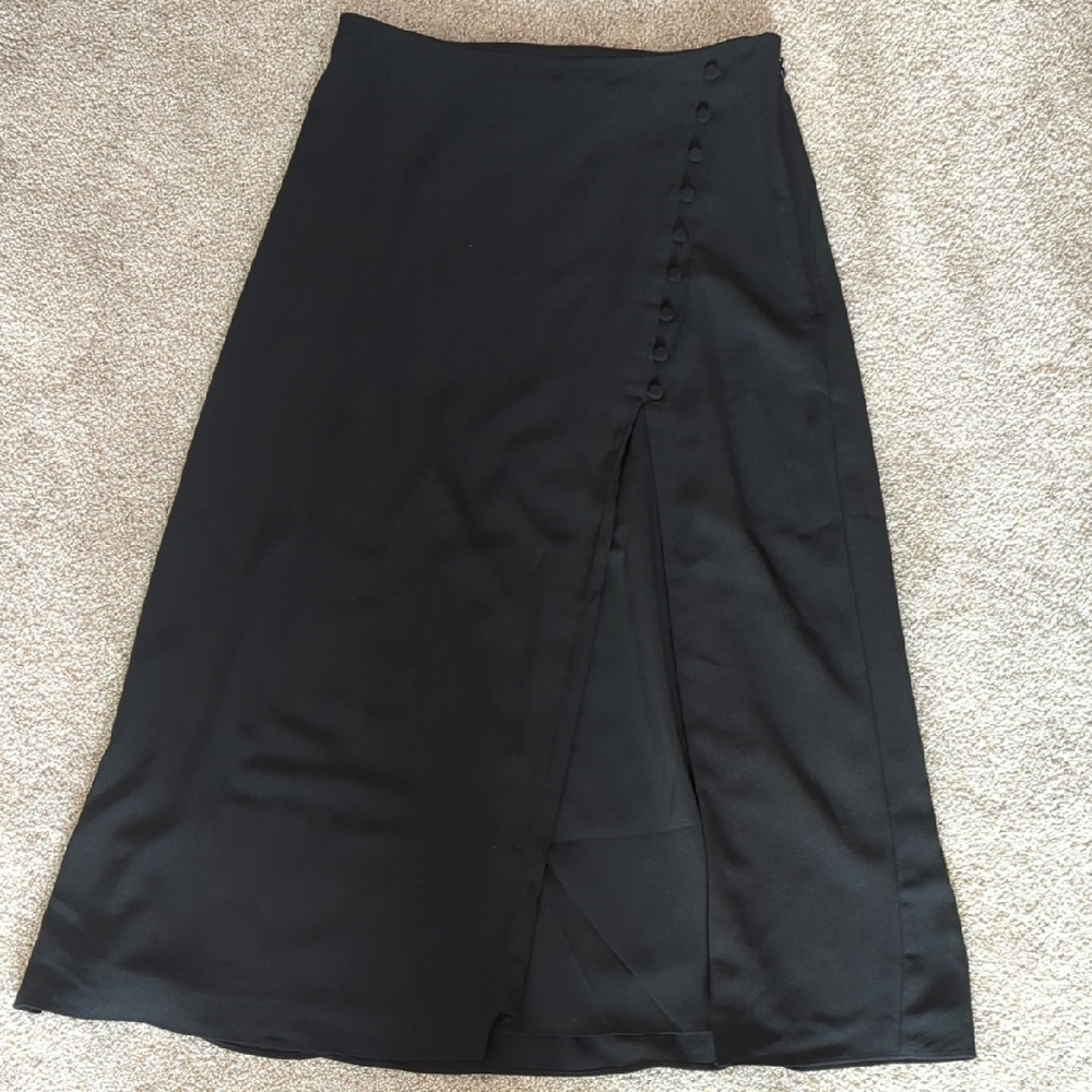 Abercrombie & Fitch Black A-Line Skirt S